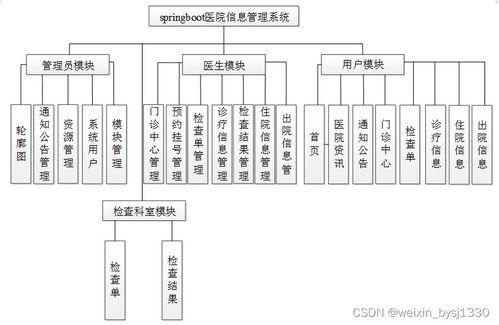 SpringBoot醫(yī)院信息管理系統(tǒng) 設計與實現(xiàn)